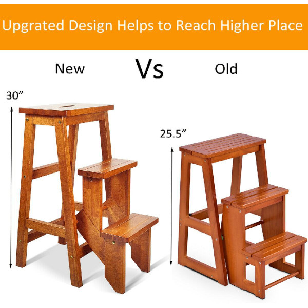 Folding 3-Tier Step Stool product image
