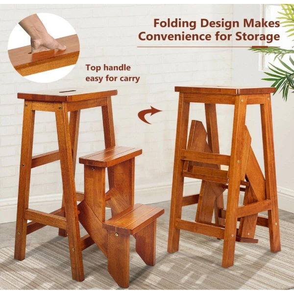 Folding 3-Tier Step Stool product image