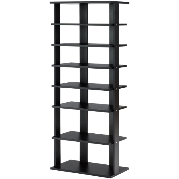 7-Tier Dual Shoe Rack with Practical Free-Standing Shelves  product image