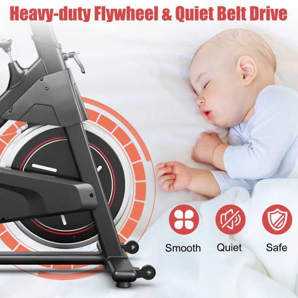 Stationary Exercise Bike with 22-Pound Flywheel product image