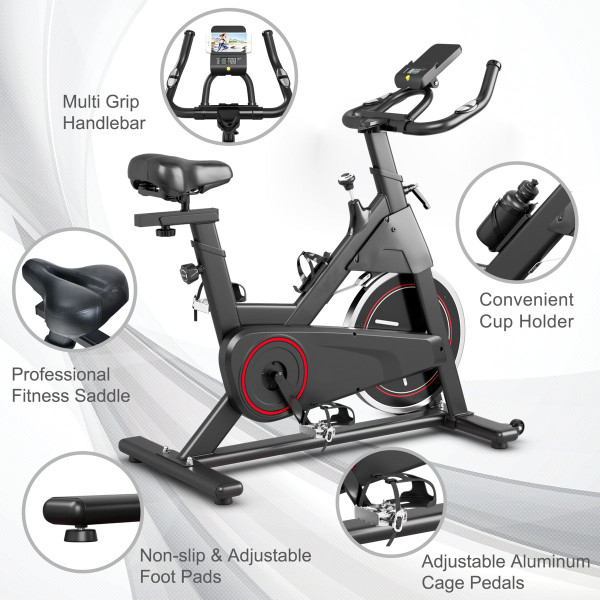 Stationary Exercise Bike with 22-Pound Flywheel product image