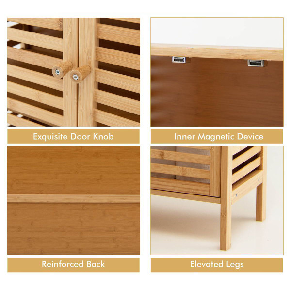 Bamboo Storage Cabinet  product image