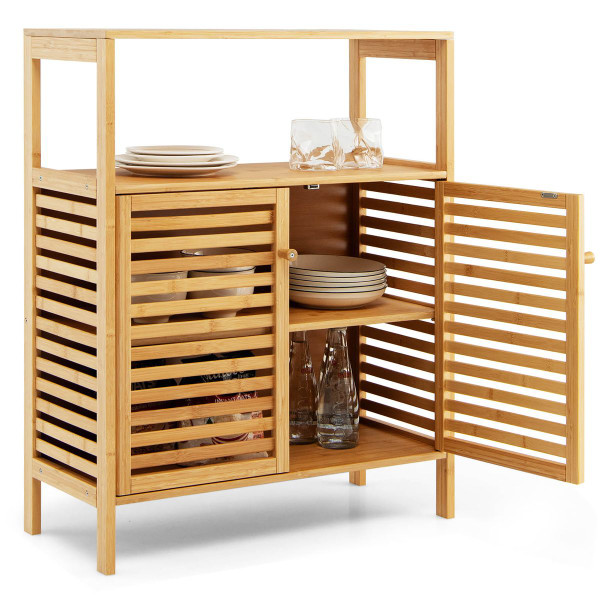 Bamboo Storage Cabinet  product image