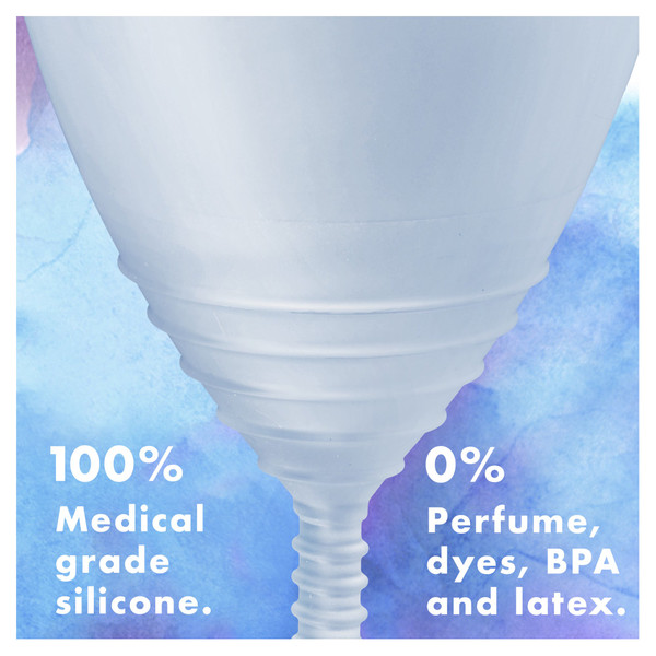 Tampax® Menstrual Cup Regular Flow with Carrying Case product image