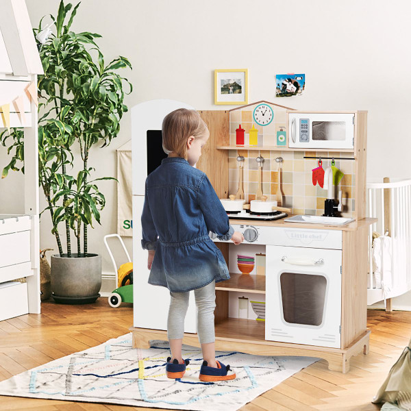 Wooden Kids' Pretend Kitchen product image