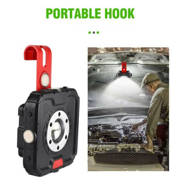 Multifunction Magnetic Portable LED Work Light with Magnet and Hook product image