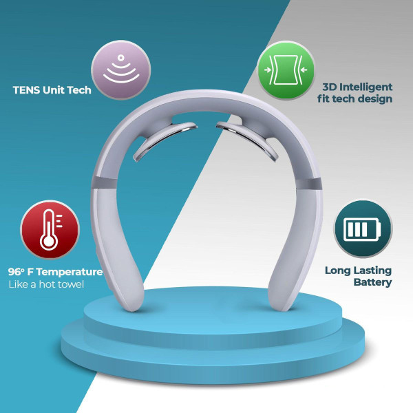 RelaxUltima Electric TENS Pulse Technology Portable Neck Massager