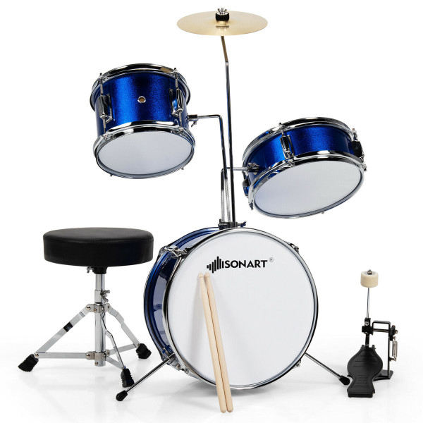 13-Inch 4-Piece Kids' Beginner Drum Set  product image