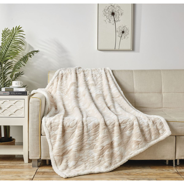 50 x 60-Inch Alaska Sherpa Throw Blankets product image