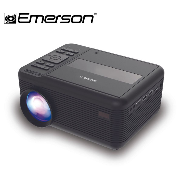 Emerson™ 150-Inch Home Theater LCD Projector with Built-in DVD Player Bundle product image