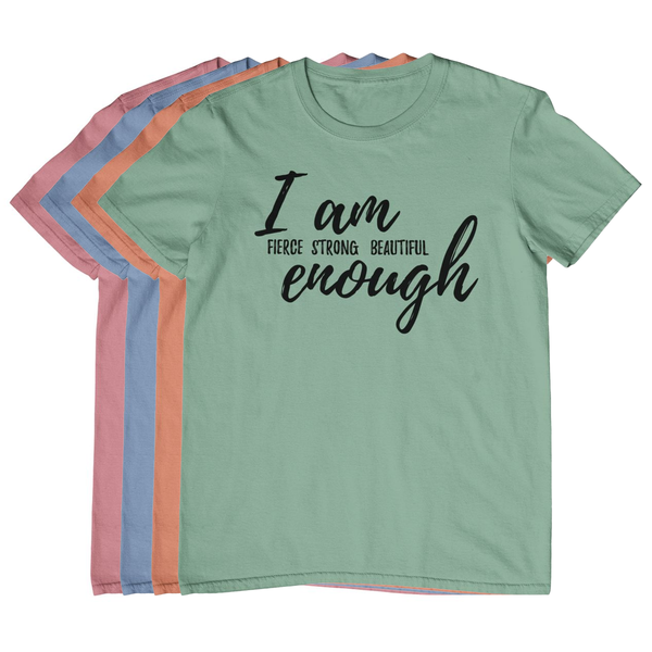 "I Am... Enough" Short Sleeve Graphic Tee product image