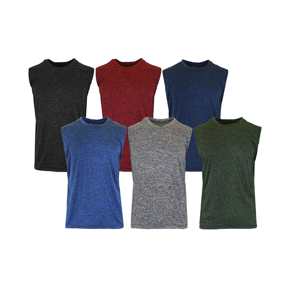 Men's Assorted Moisture-Wicking Wrinkle-Free Performance Tee (5-Pack) product image