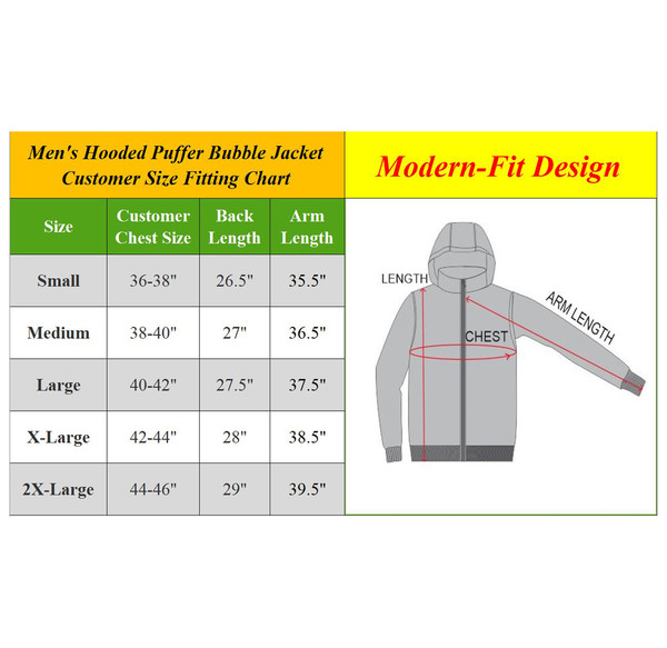 Men's Heavyweight Hooded Puffer Bubble Jacket product image