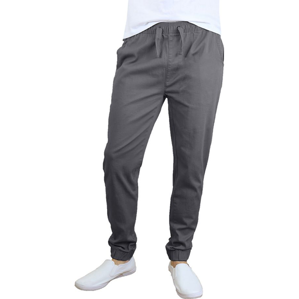 Men's Modern Cotton Stretch Twill Slim Fit Joggers product image