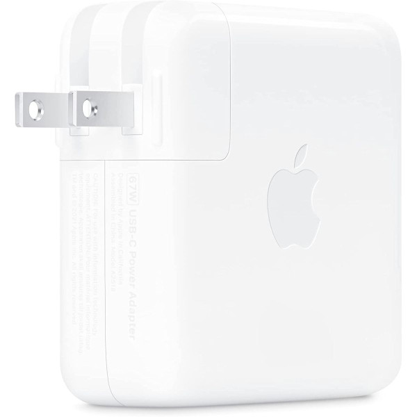 Apple® 67W USB-C Power Adapter (MKU63AM/A) product image