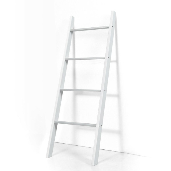 4-Tier Wall-Leaning Ladder Shelf Stand product image