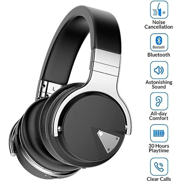 Active Noise Canceling BT Headphones by Silensys™ product image
