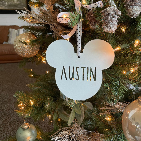 Mouse Ears and Castle Ornament (3-Pack)  product image