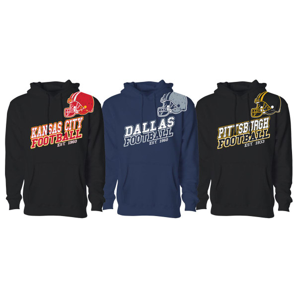 Men's Football Fan Pullover Hoodie product image