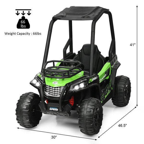 Kids' 12V Ride-on Off-Roading UTV Truck with MP3 and Lights product image