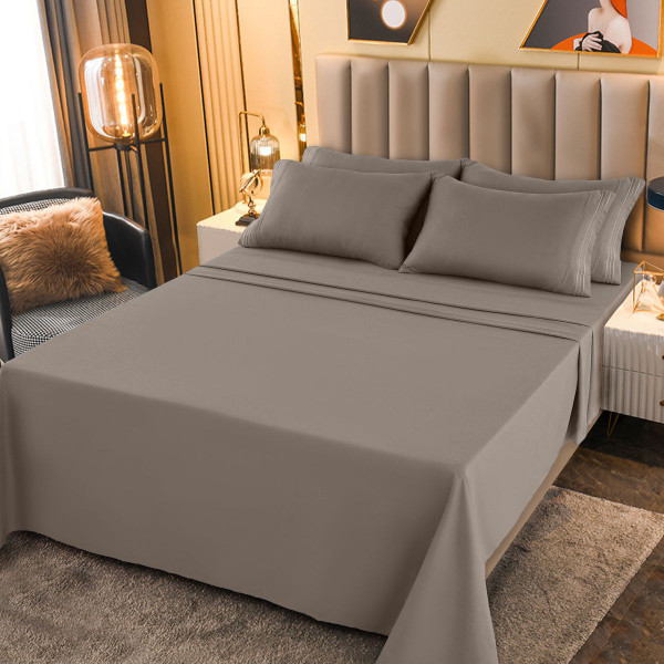 1800-Series Deep Pocket Premier Microfiber Bed Sheet Set product image