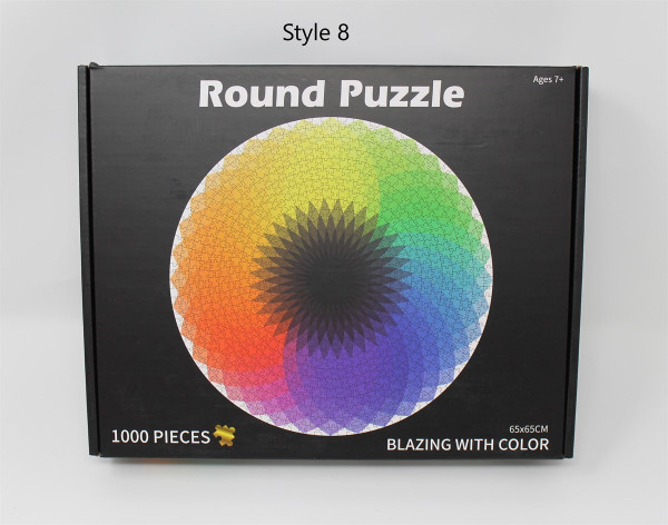 1,000-Piece Giant Round Puzzle product image