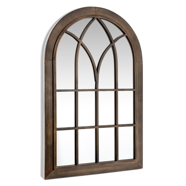 3-Layer Arched Mounted Mirror for Vanity, Bedroom, or Entryway product image