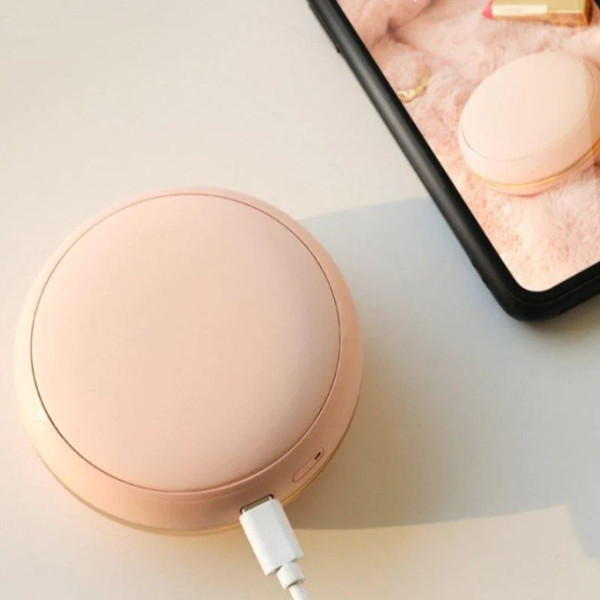 3-in-1 Macaron Power Bank, Hand Warmer, and Mirror product image