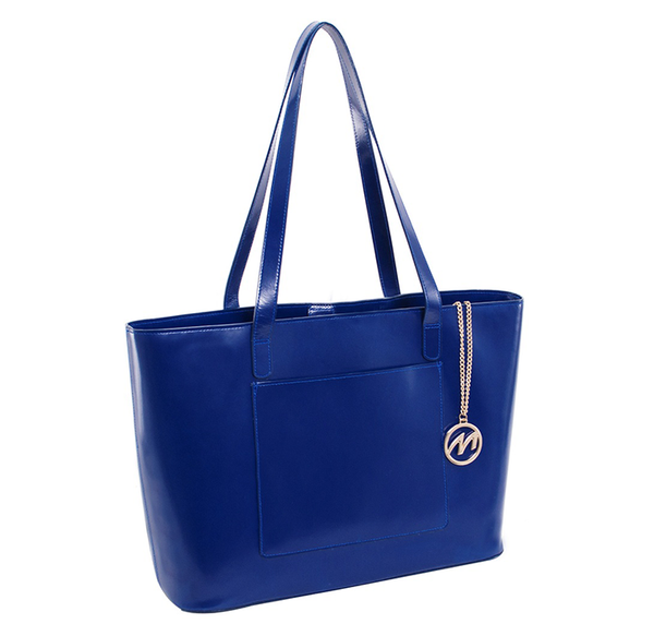 Alyson Leather Magnetic Closure Tablet Tote Bag product image