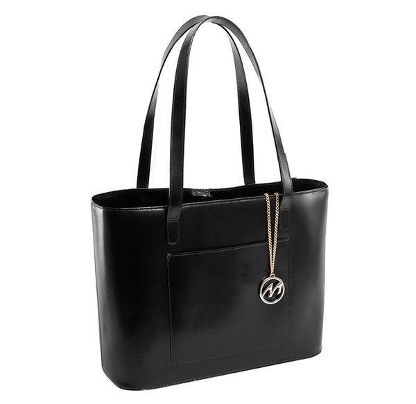 Alyson Leather Magnetic Closure Tablet Tote Bag product image