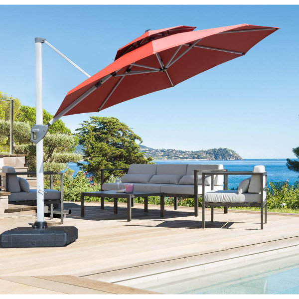 11-Foot Round Cantilever Patio Umbrella product image