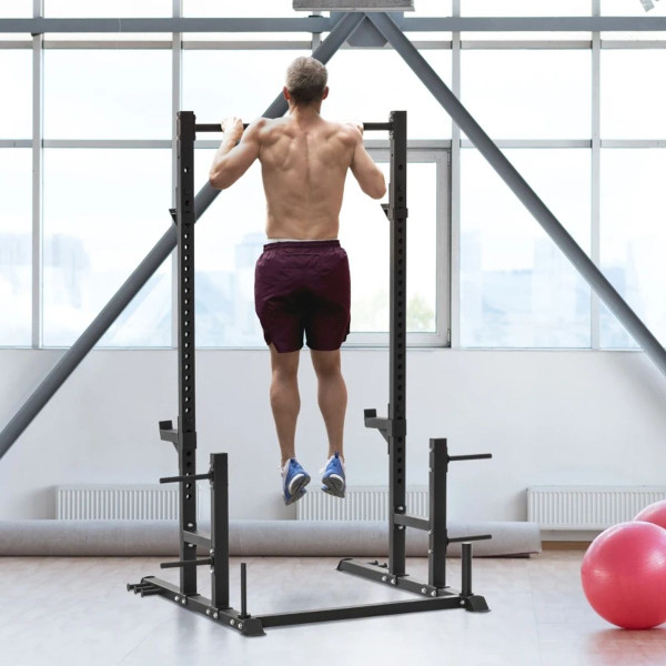 Soozier Adjustable Power Rack with Pull-Up Bar  product image