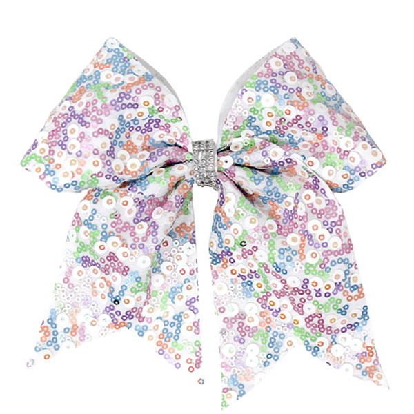 Sequin Cheer Hair Bow (5-Pack) product image