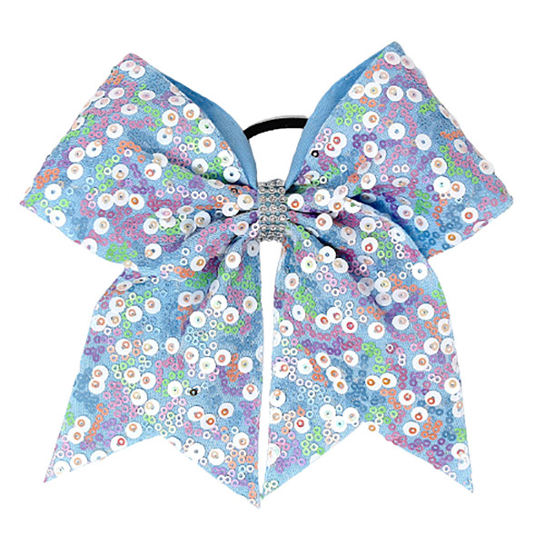 Sequin Cheer Hair Bow (5-Pack) product image