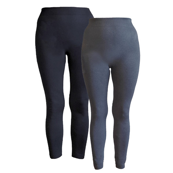 Women's Fleece-Lined Leggings (2-Pair) product image