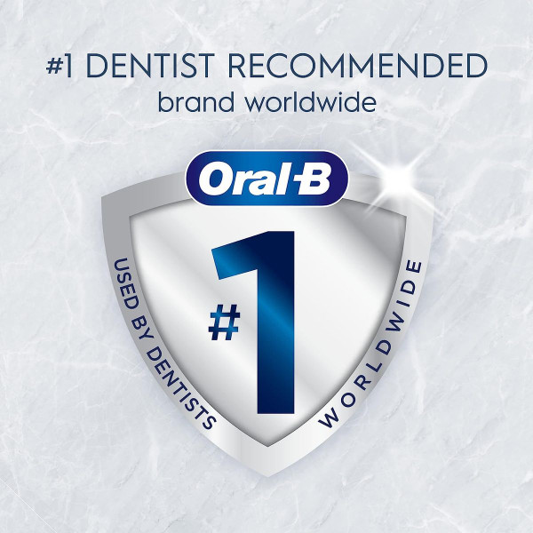 Oral-B® Clic™ Toothbrush Deluxe Starter Kit, Chrome White product image