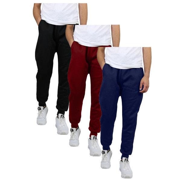 Men's Fleece Jogger Sweatpants (3-Pack) product image Men's Fleece Jogger Sweatpants (3-Pack) product image