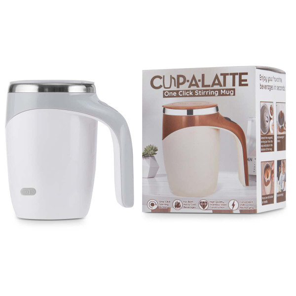 Cup-A-Latte Self-Stirring Mug 