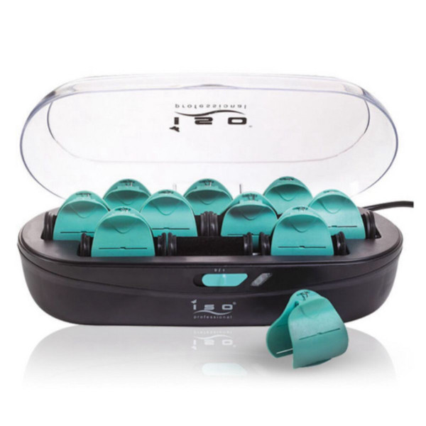 10-Piece Pearl Ceramic Hot Roller Set by ISO Beauty®, ISOHRGC-705 product image