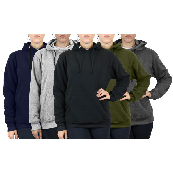 GBH Women's Heavyweight Fleece-Lined Pullover Hoodie (2-Pack) product image