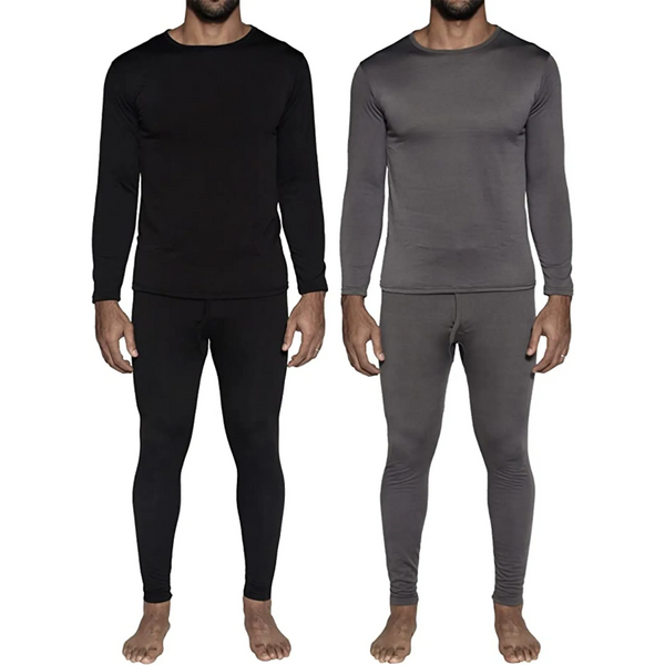 Men's Long Sleeve Fleece Thermal Matching Tops and Bottoms (Set of 2) product image