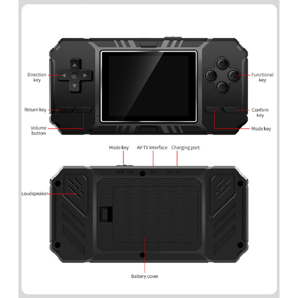 Handheld 520-in-1 Retro Game Console  product image