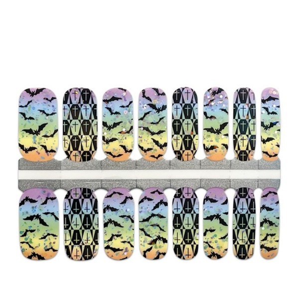 Halloween-Themed Nail Wraps product image