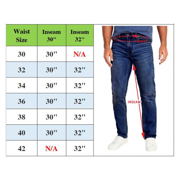 Men's Flex Stretch Slim-Fit Straight Jeans with 5 Pockets (2-Pack) product image