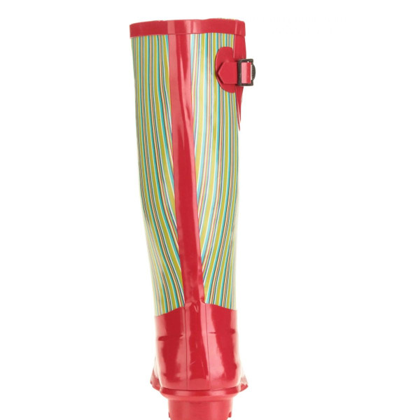 Women's Fashion Rubber Rain Boots with Stripes by Forever Young™ product image