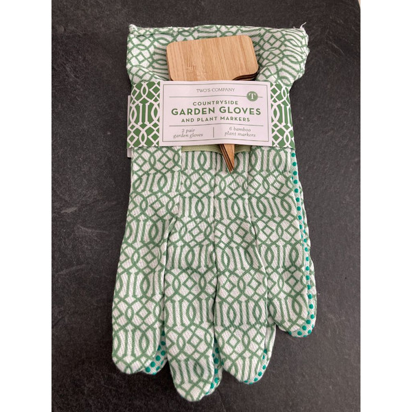 Garden Gloves and Plant Markers (2-Pack) product image