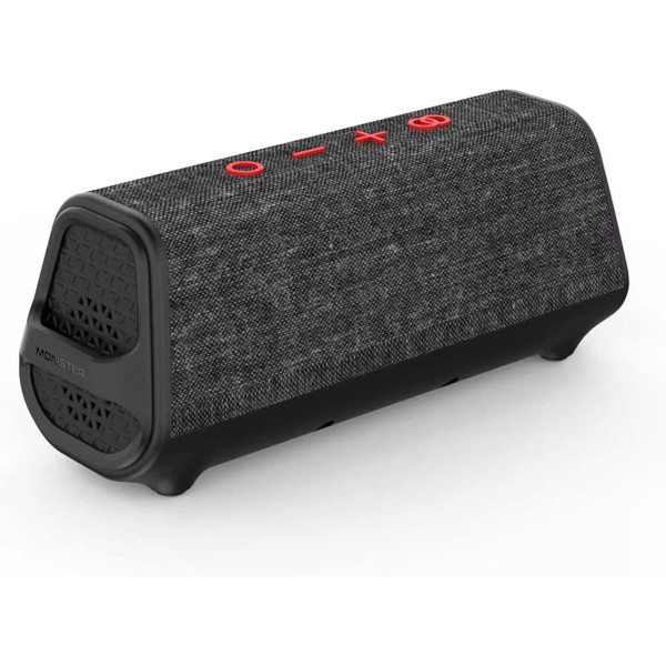 Monster ICON Portable Waterproof Bluetooth Speaker Voice-Enabled-Black product image