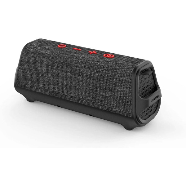 Monster ICON Portable Waterproof Bluetooth Speaker Voice-Enabled-Black product image