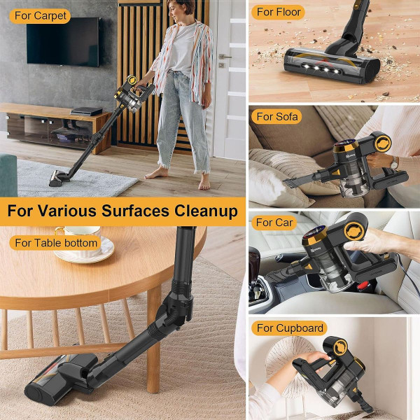 4-in-1 Lightweight Cordless Vacuum by Nicebay™, EV-6803 product image