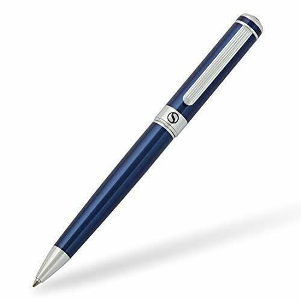 Midnight Blue Lacquer Luxury Ballpoint Pen with Refill product image